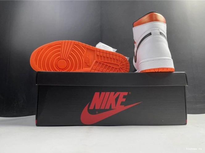Rep MAX 555088-180 Orange 1 Air High Retro Electro Jordan 0812